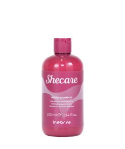 Inebrya Repair Shampoo è lo shampoo illuminante riparatore dell'innovativa linea di ricostruzione Shecare.